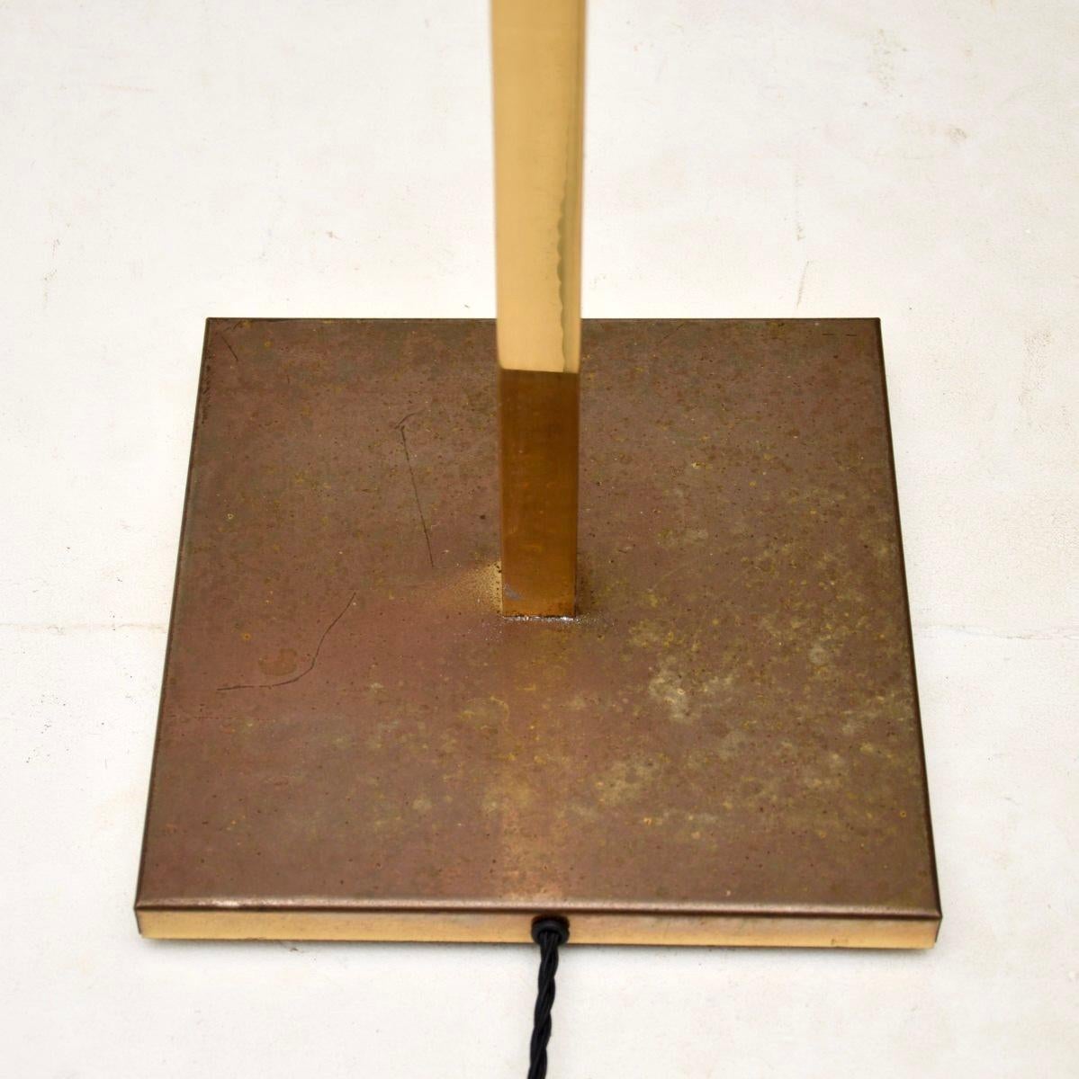 Vintage Brass Floor Lamp by Koch and Lowy For Sale 1
