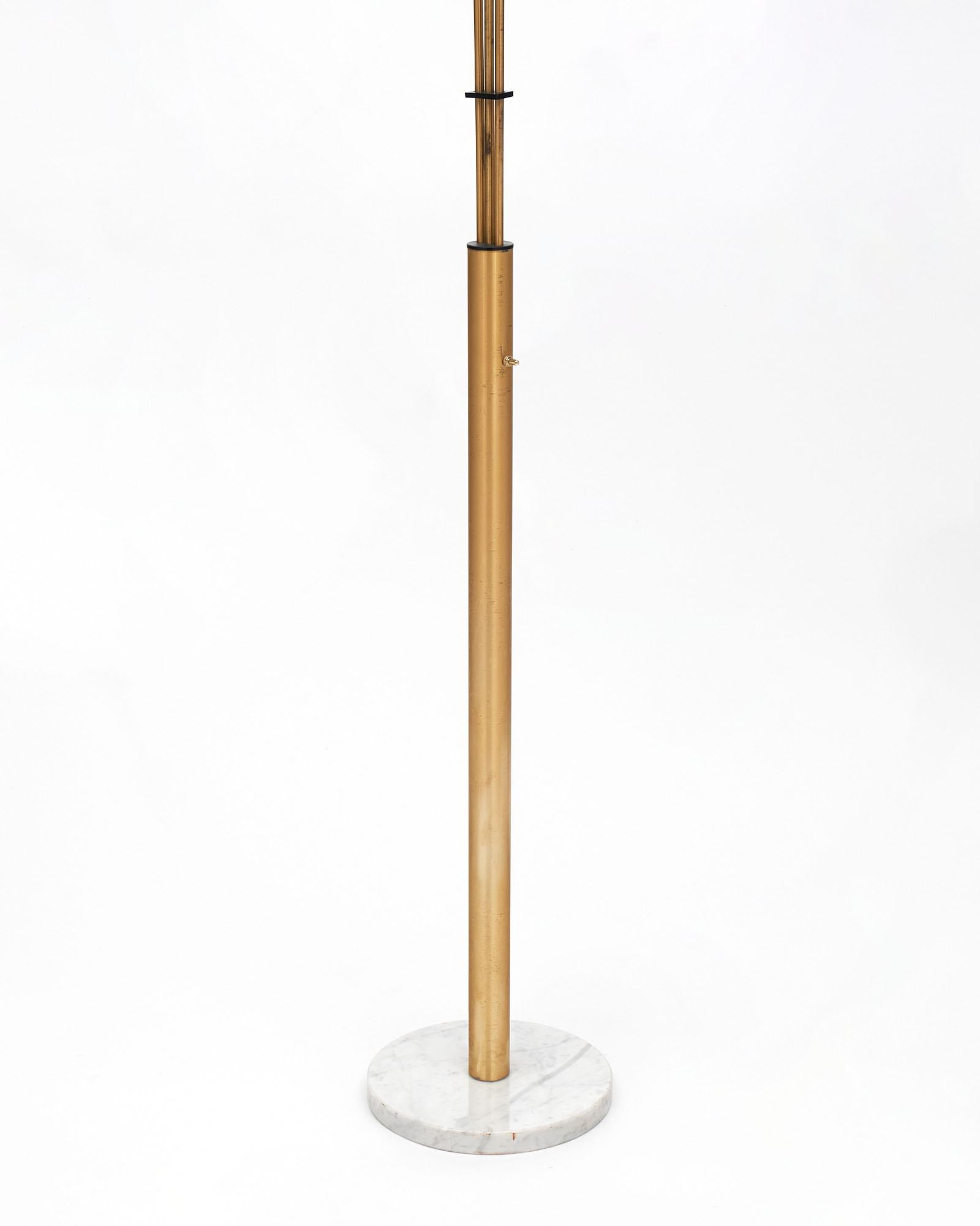Vintage Brass Floor Lamp by Reggiani 2