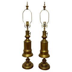 Vintage Brass Gas Light Lamps