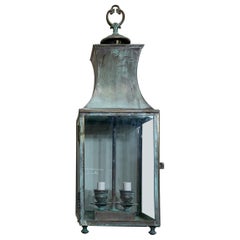 Vintage Brass Hanging Lantern