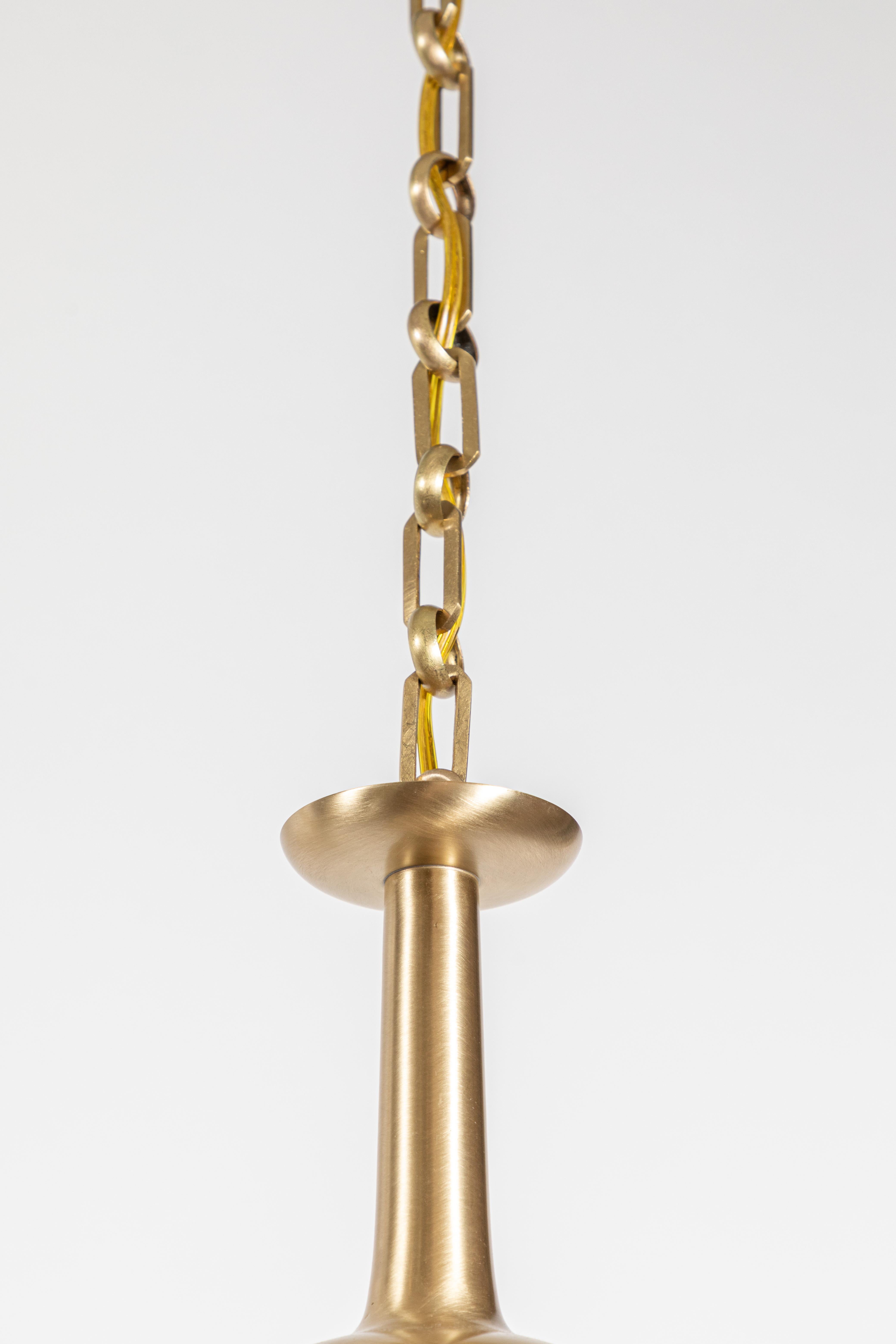 20th Century Vintage Brass Hanging Pendant