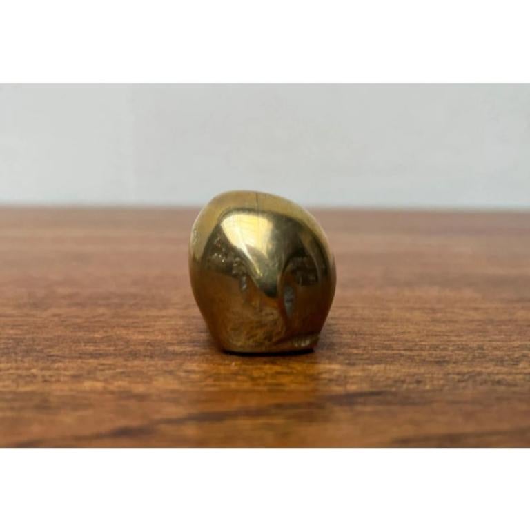 Hippo-Figur aus Messing, 1970er-Jahre im Angebot 2