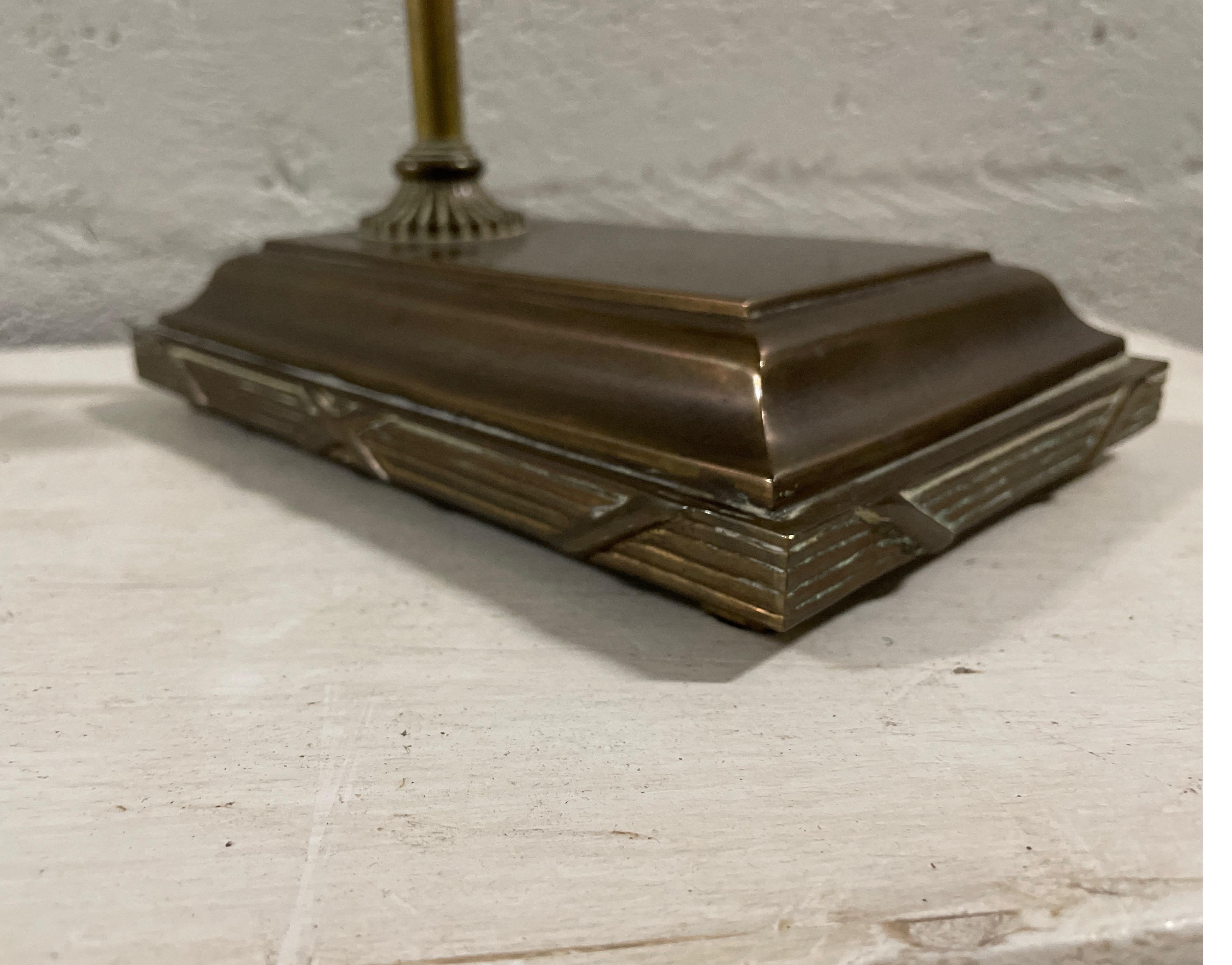 Vintage Brass Horn of Plenty Desk Lamp by Chapman 6
