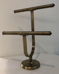 Vintage Brass Jewelry or Tie Holder by Charles Hollis Jones