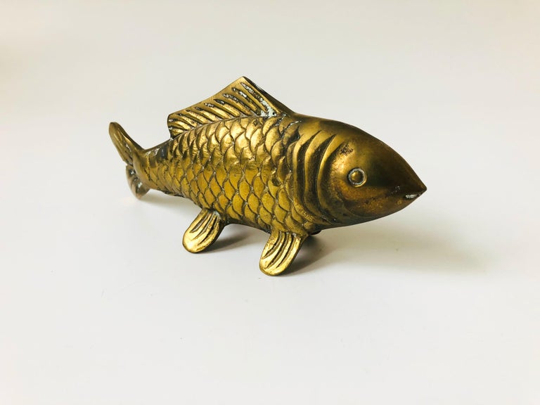 Vintage Brass Koi Fish at 1stDibs