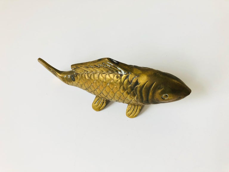 Vintage Brass Koi Fish at 1stDibs