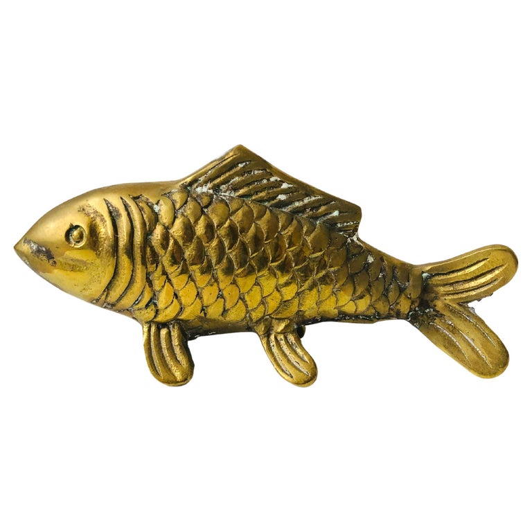Vintage Brass Koi Fish at 1stDibs