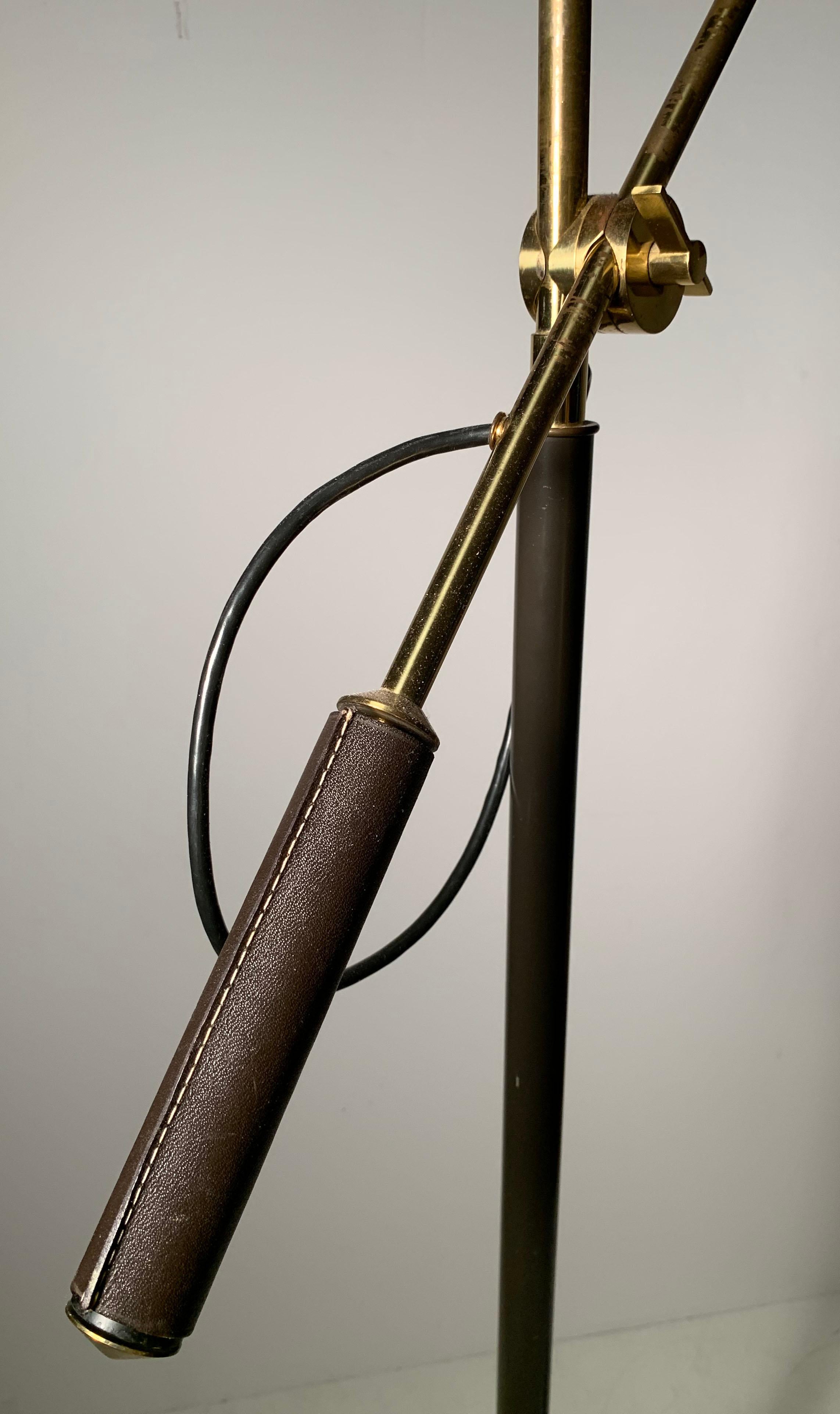 Vintage Brass Koch & Lowy Articulating Task Lamp For Sale 3