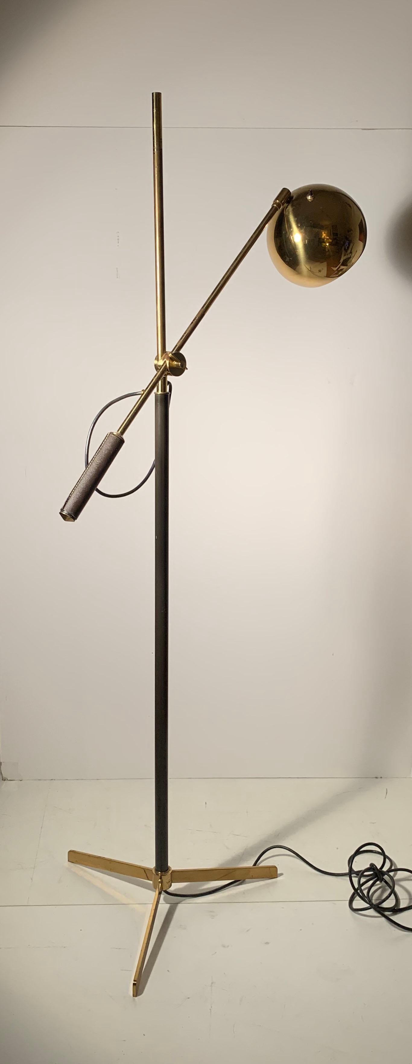 Vintage Brass Koch & Lowy Articulating Task Lamp For Sale 2