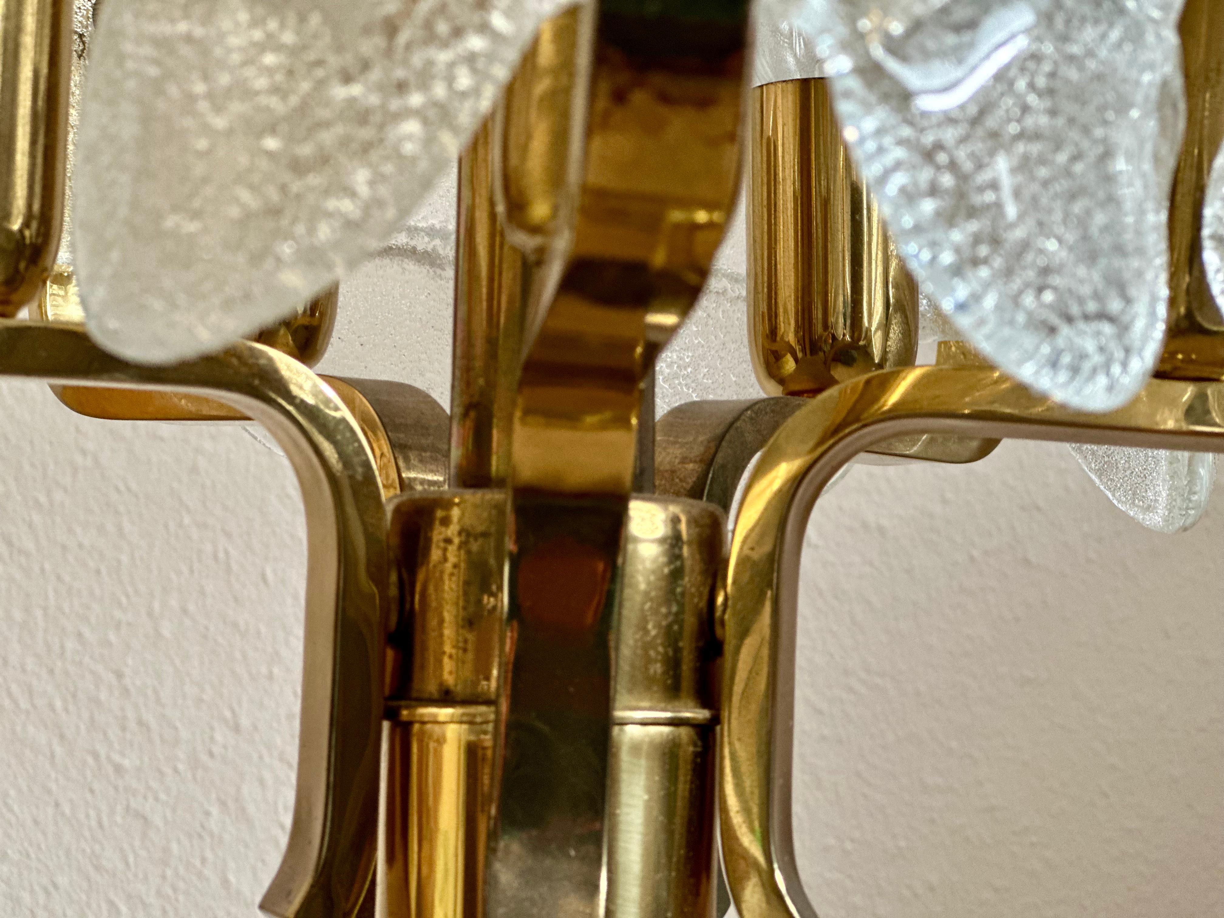 Vintage brass lamp by Carl Fagerlund for Orrefors For Sale 4