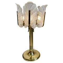 Used brass lamp by Carl Fagerlund for Orrefors