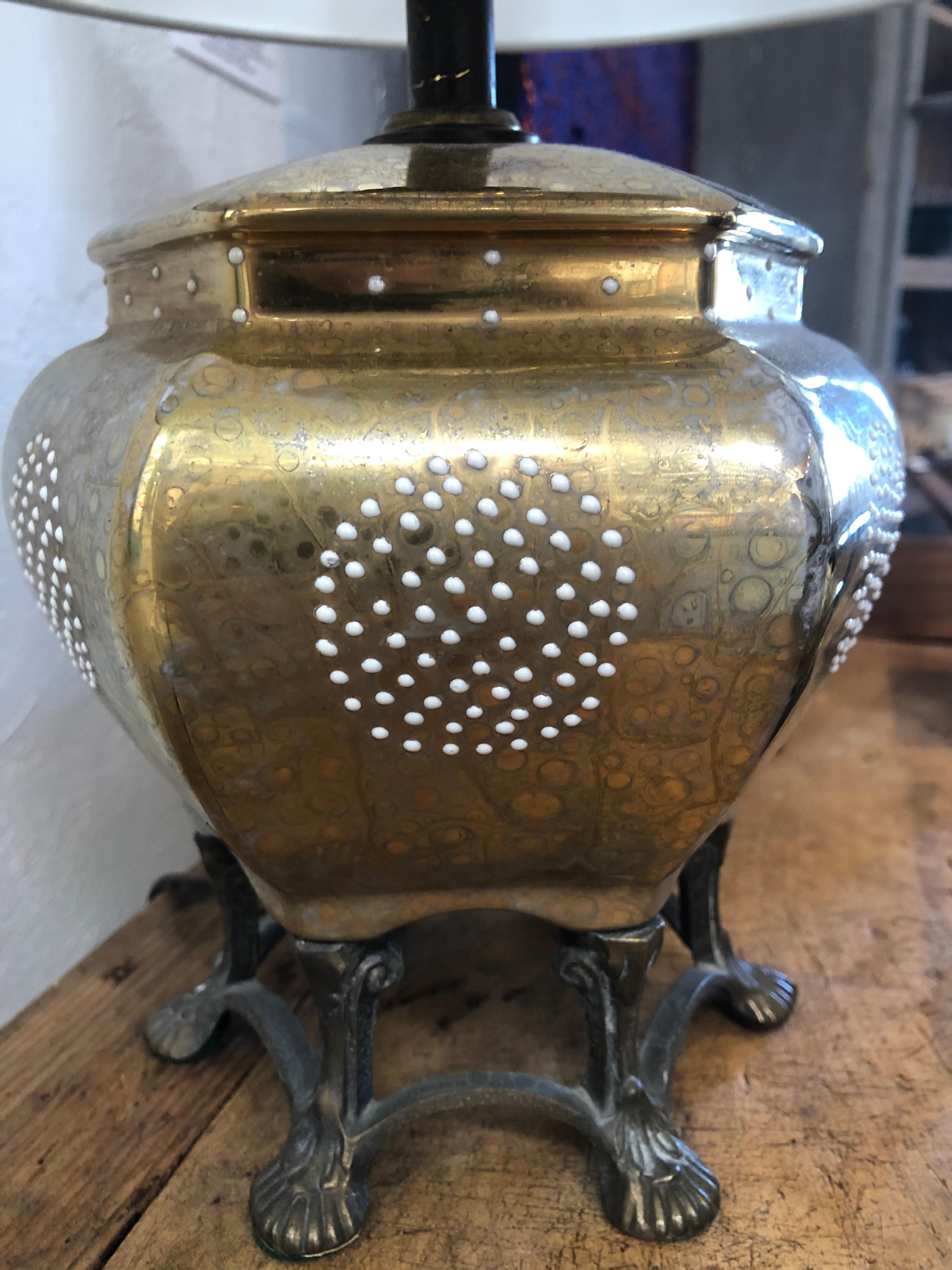 Vintage Brass Lamp 1