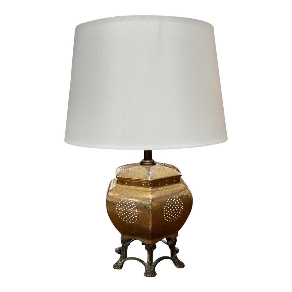 Vintage Brass Lamp