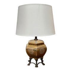 Vintage Brass Lamp
