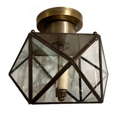 Retro Brass Lantern