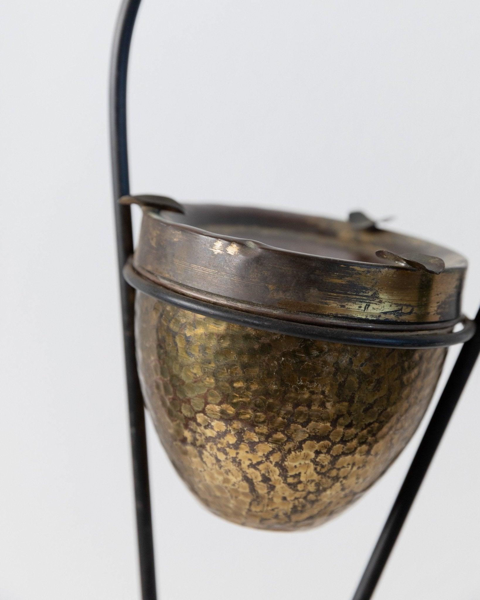 Portariviste e posacenere d'epoca in ottone Mid Century Design, anni '60 in vendita 4