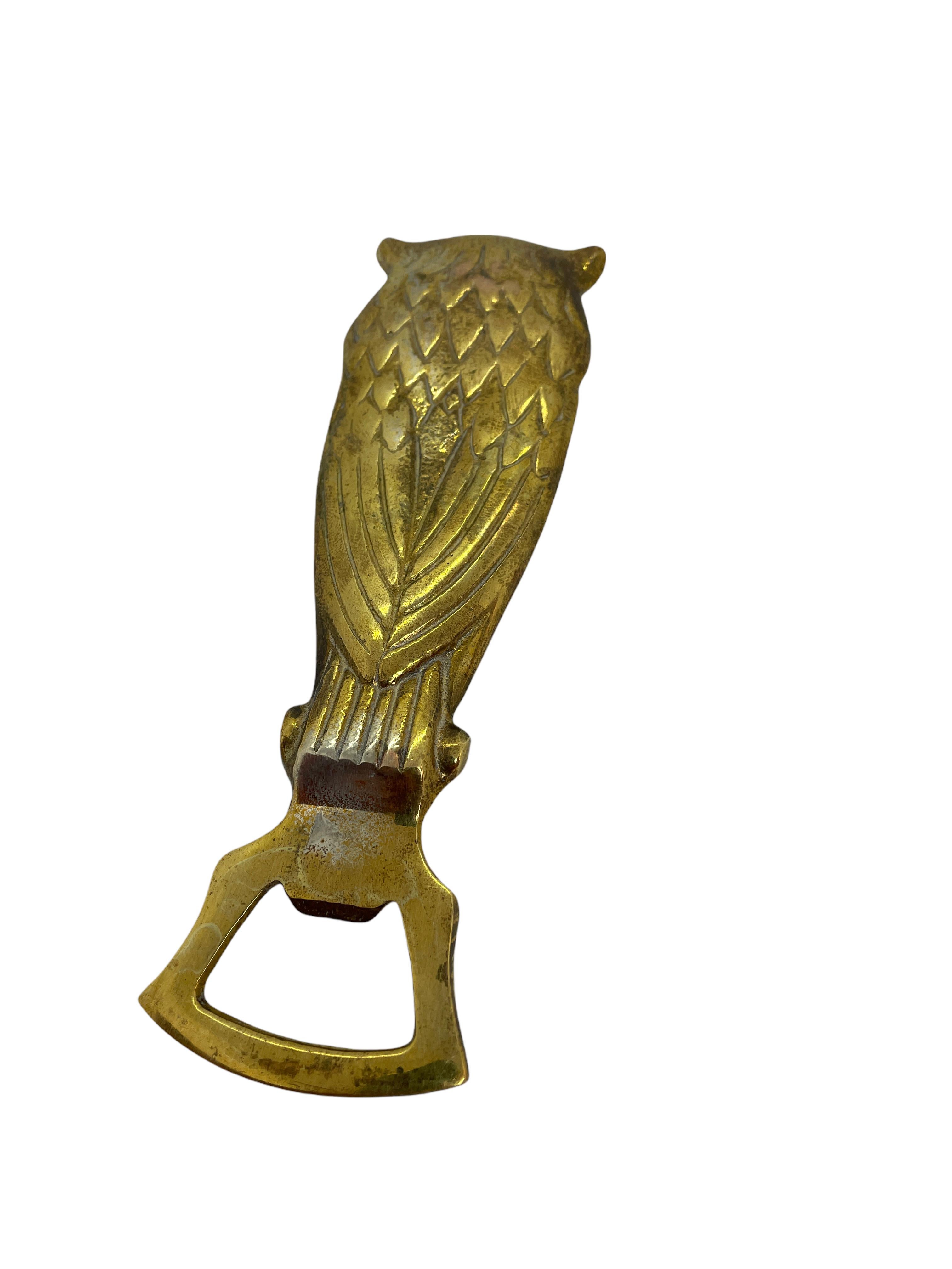 brass owls vintage