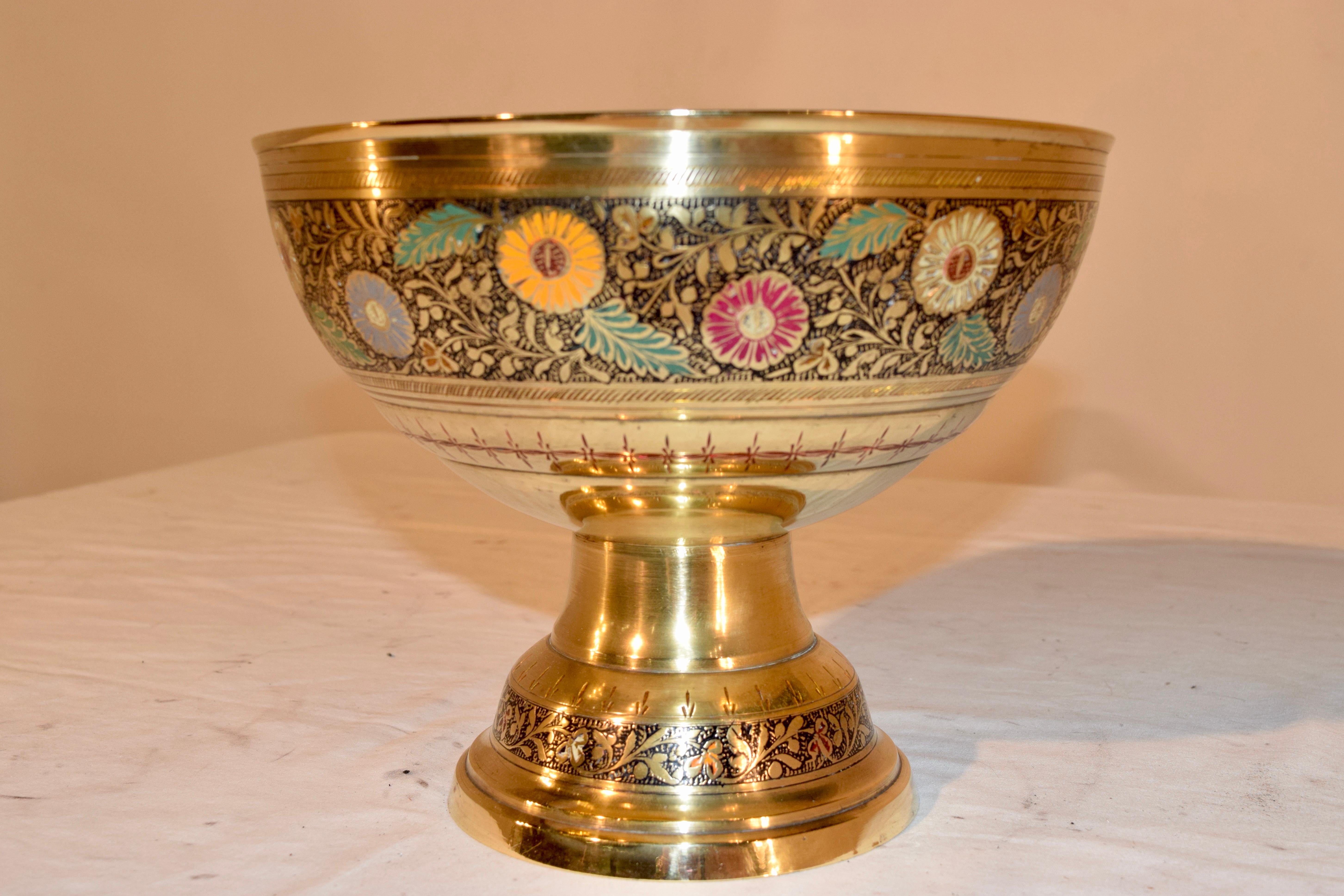 vintage brass bowls