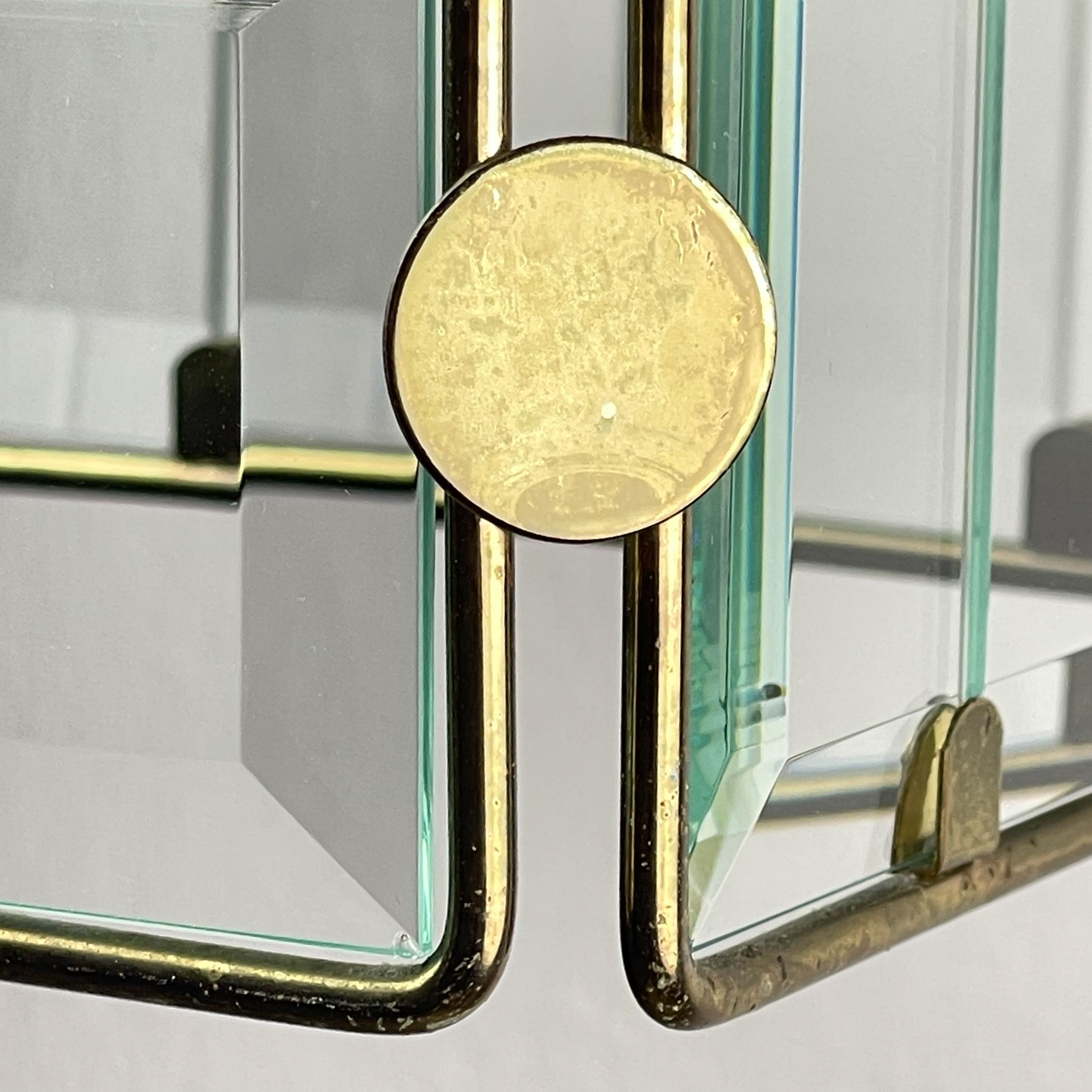 Vintage brass pendant lamp, Italy, 1970s For Sale 6