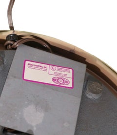 Vintage Brass Pharmacy Style Flex Arm Floor Lamp