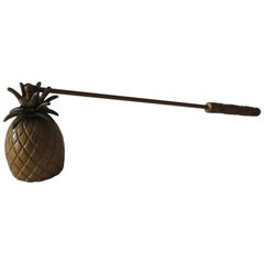 Vintage Brass Pineapple Candle Snuffer
