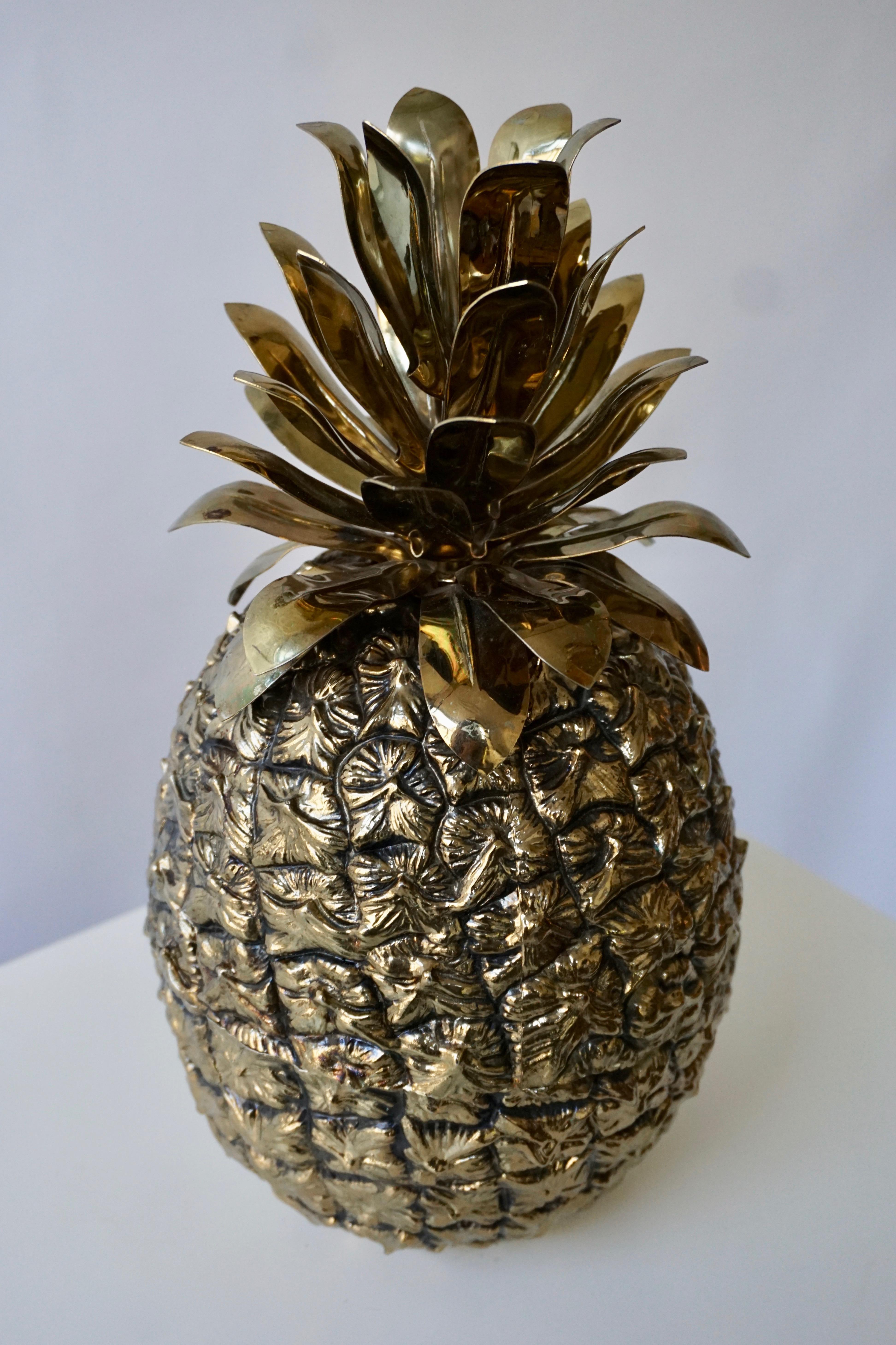 pineapple ice bucket vintage