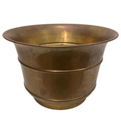 Vintage Brass Planter