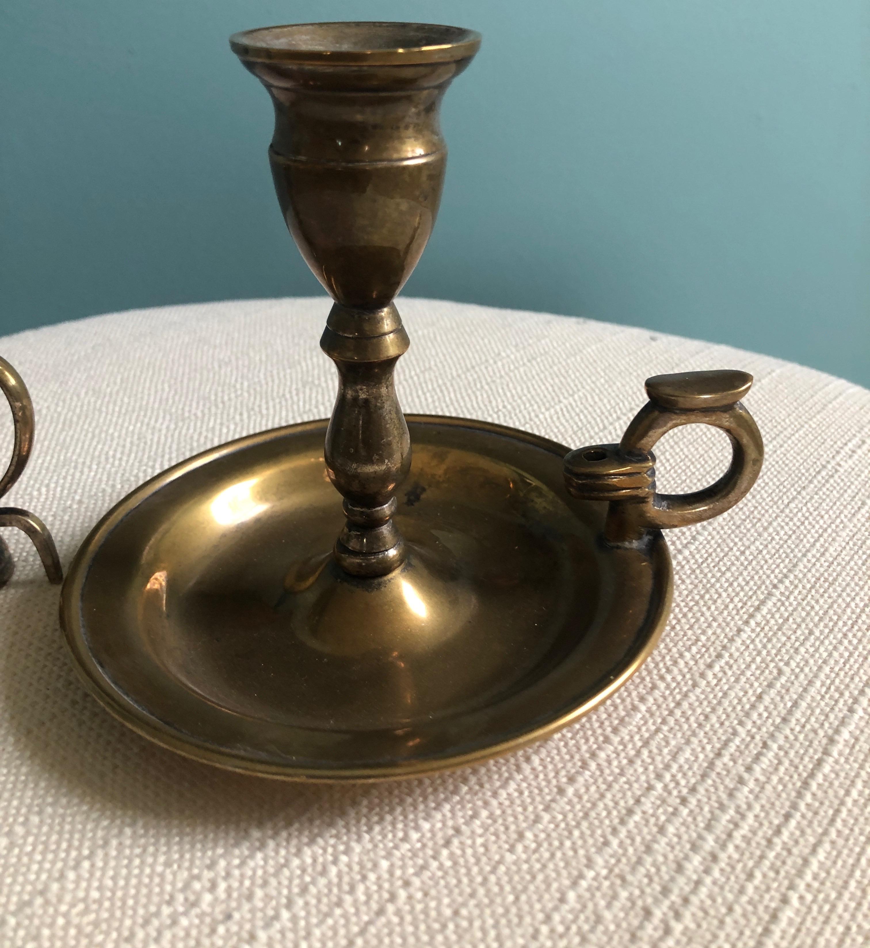candle holder with snuffer