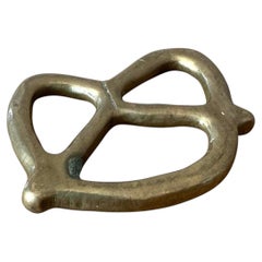 Vintage Brass Pretzel