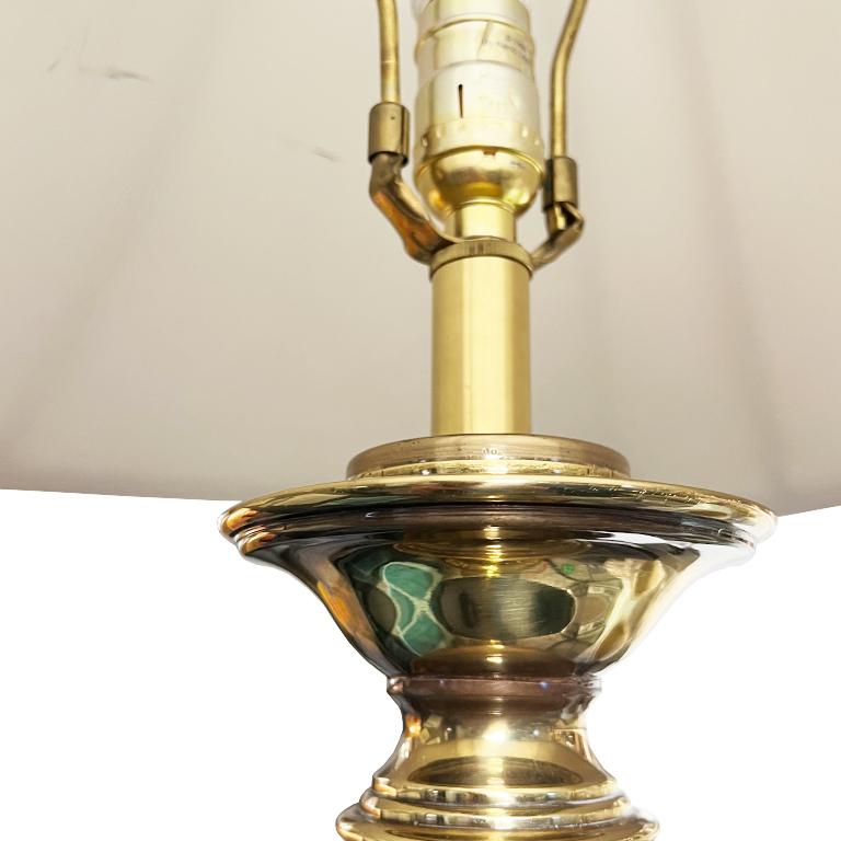 Vintage Brass Rembrandt Table Lamp – Elegant Neoclassical Design, Circa 1950s For Sale 5