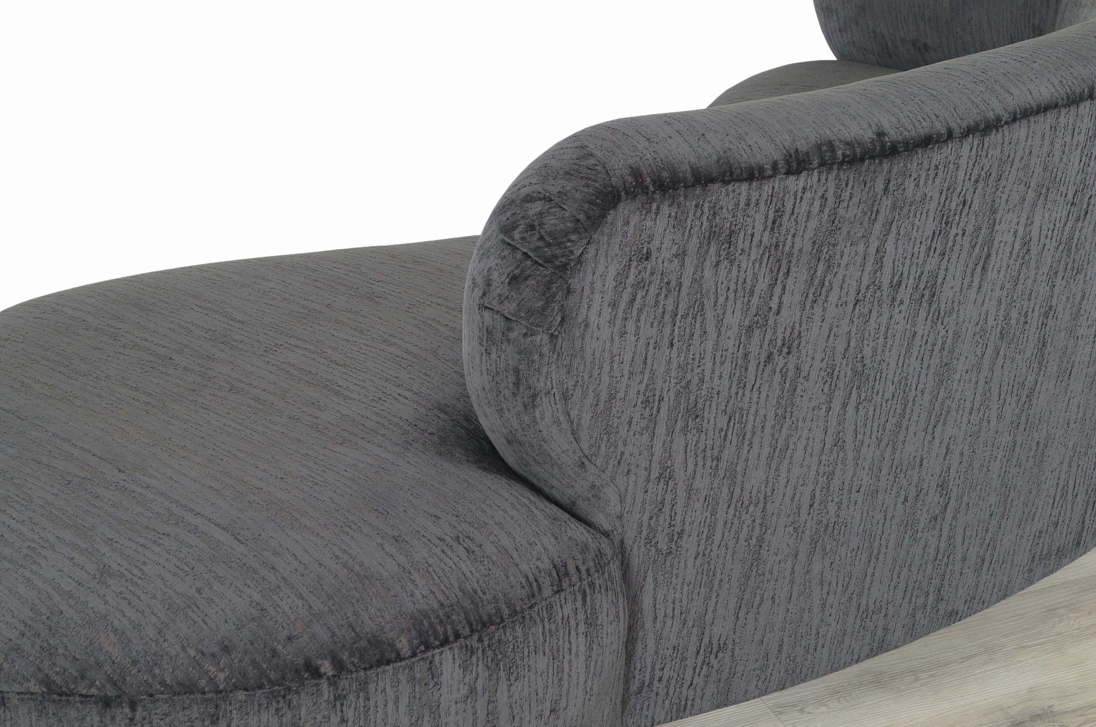 Sofa „Serpentine“ aus Messing im Vintage-Stil nach Vladimir Kagan für Directional im Angebot 6