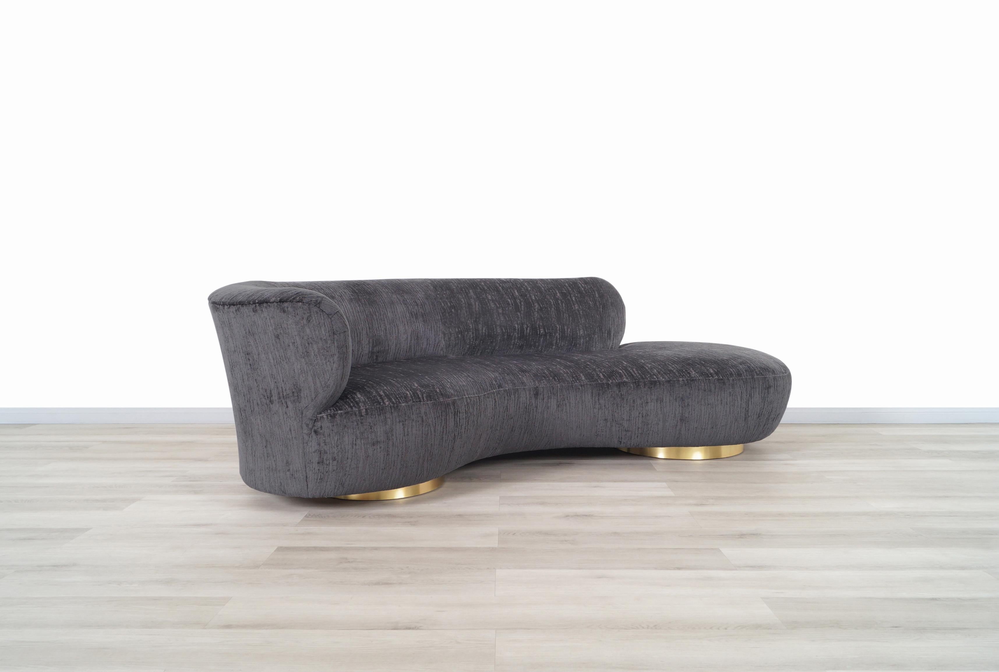 Ein atemberaubendes Vintage-Sofa 