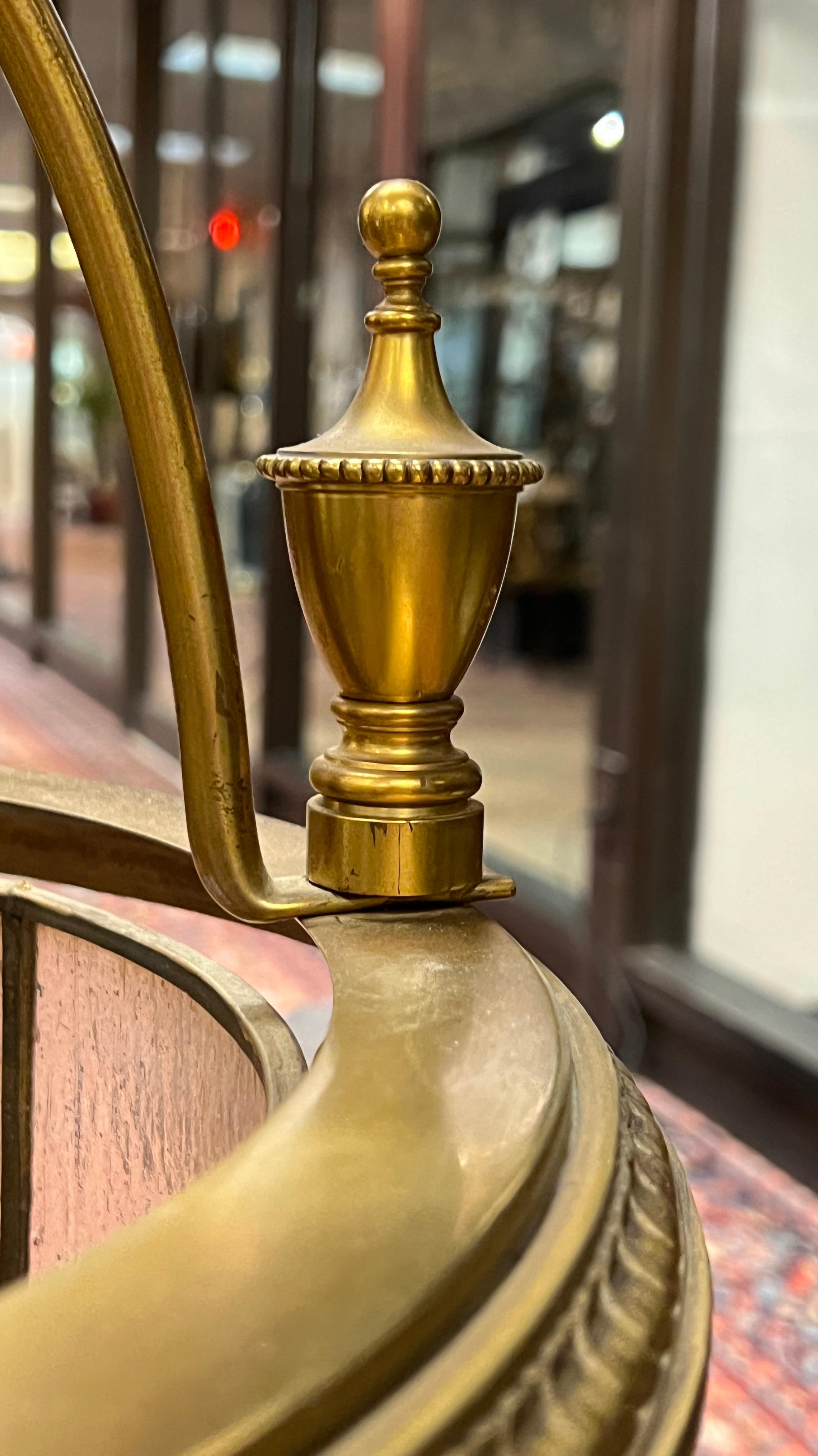 Sechs-LighLantern aus Messing im englischen Regency-Stil im georgianischen, amerikanischen Federal-Stil aus Messing im Angebot 2