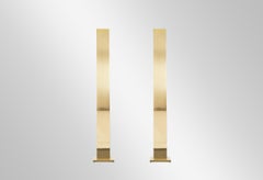 Vintage Brass "Skyscraper" Floor Lamps by Casella