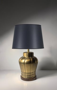 Pair of Vintage Brass Table Lamps by Frederick Cooper / Mastercraft
