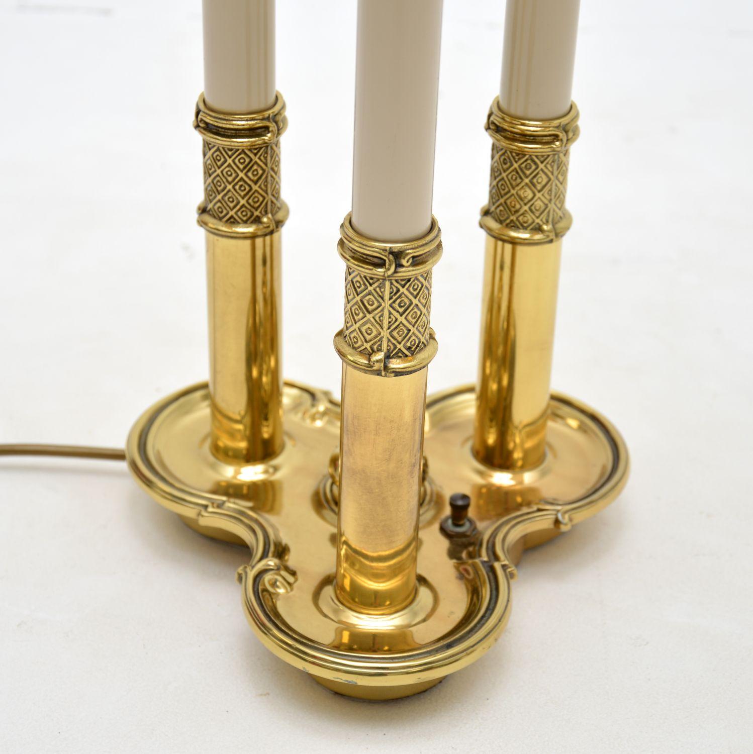 Vintage Brass Table Lamp by Stiffel 4
