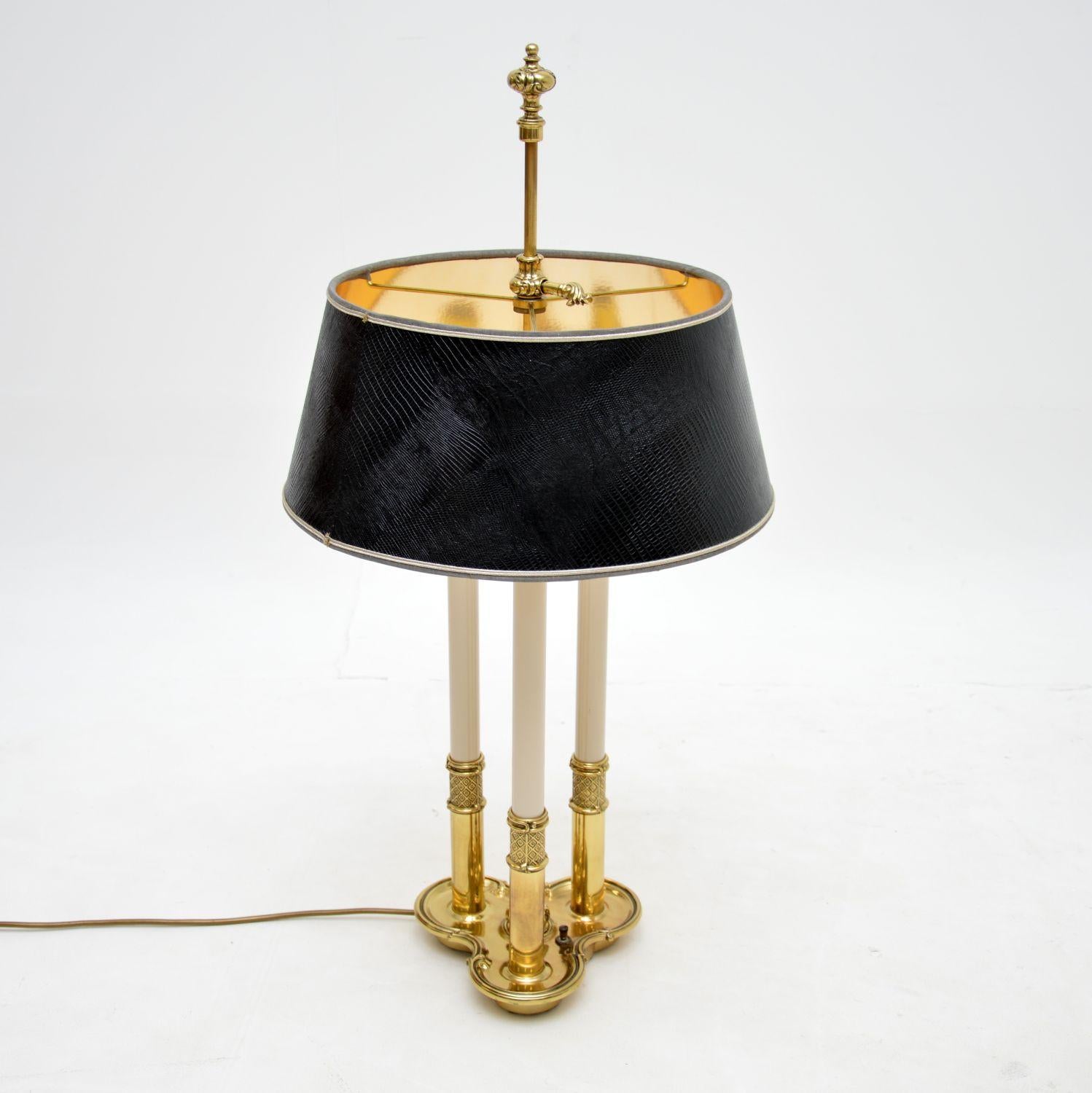 American Vintage Brass Table Lamp by Stiffel