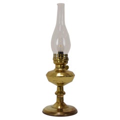 Vintage Brass Table Lamp, Czechoslovakia, 1950's.