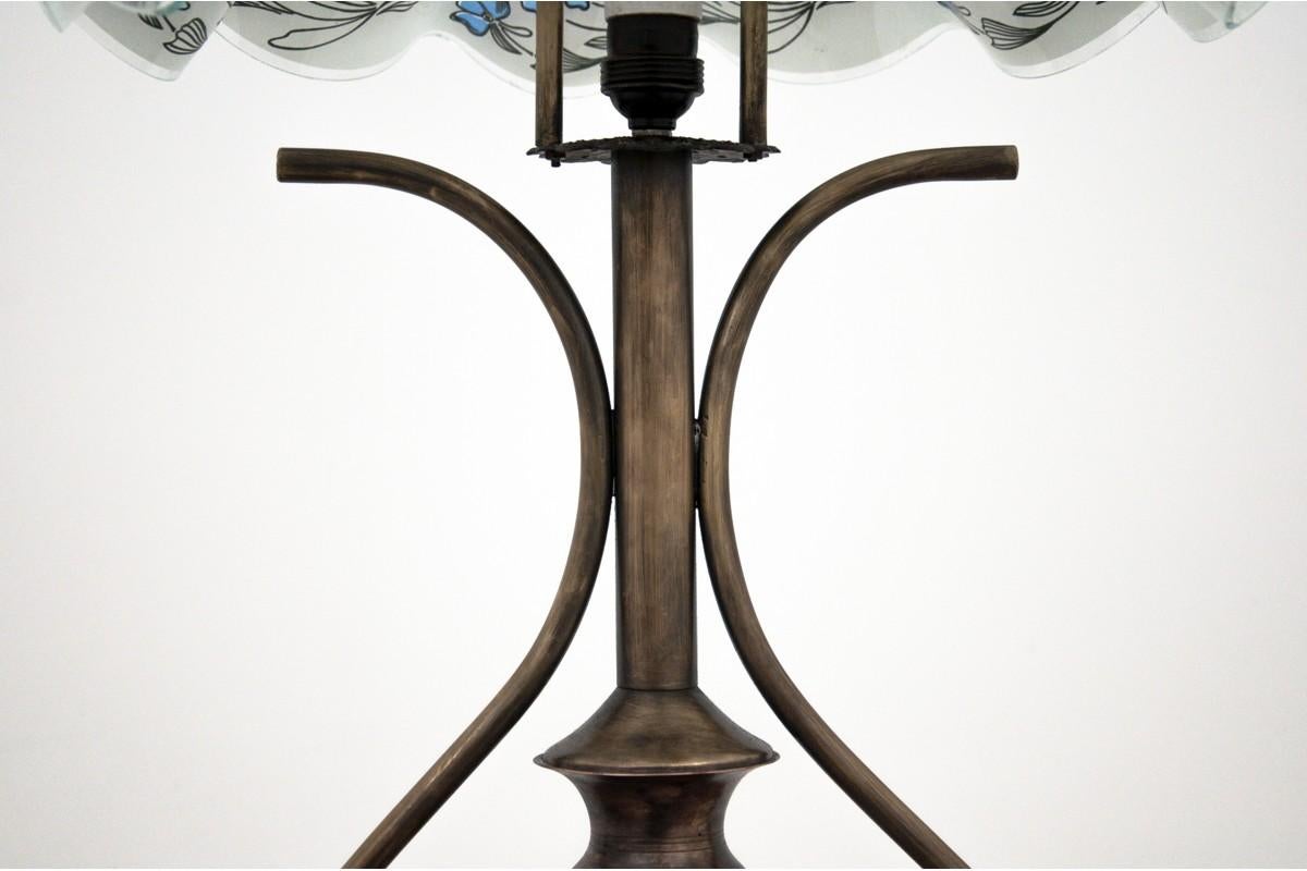 Mid-Century Modern Vintage Brass Table Lamp