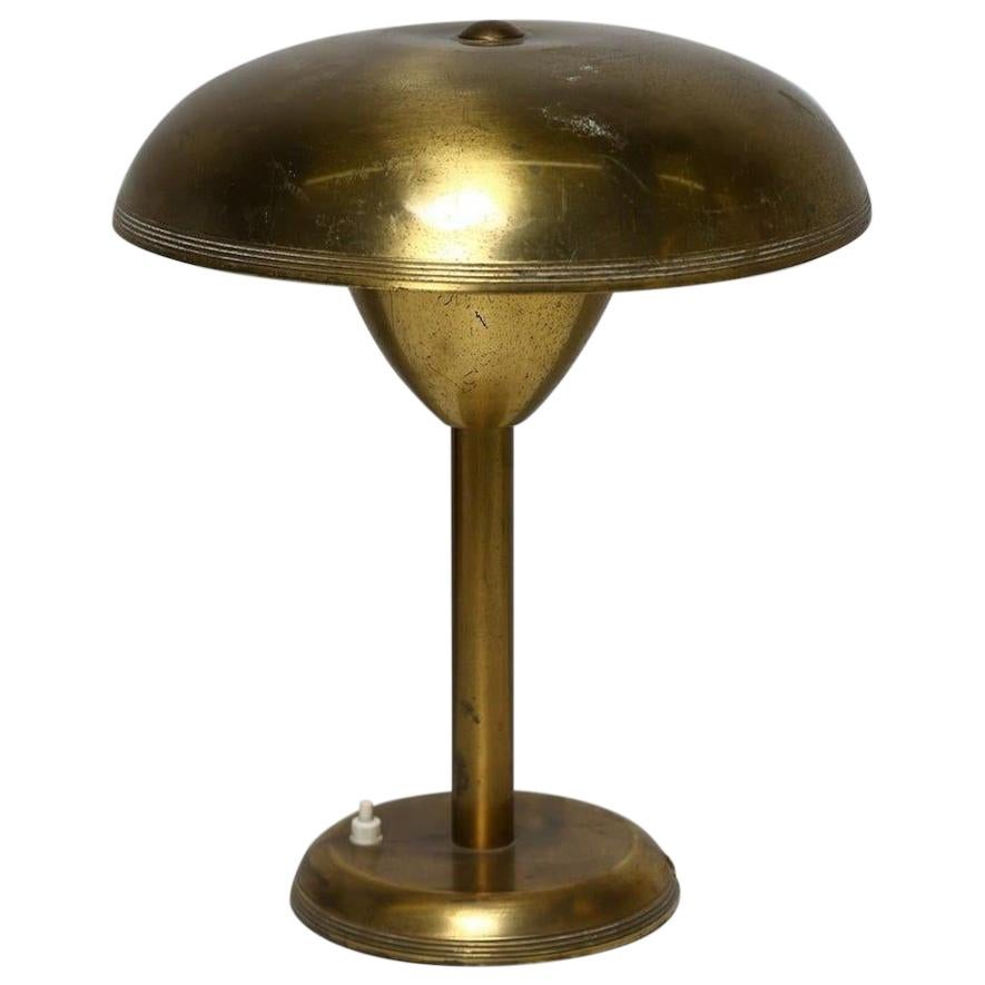 Vintage Brass Table Lamp, Italy, 1950s