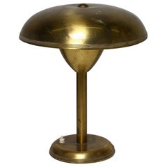 Vintage Brass Table Lamp, Italy, 1950s