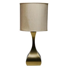 Vintage Brass Table Lamp, Italy, 1970s