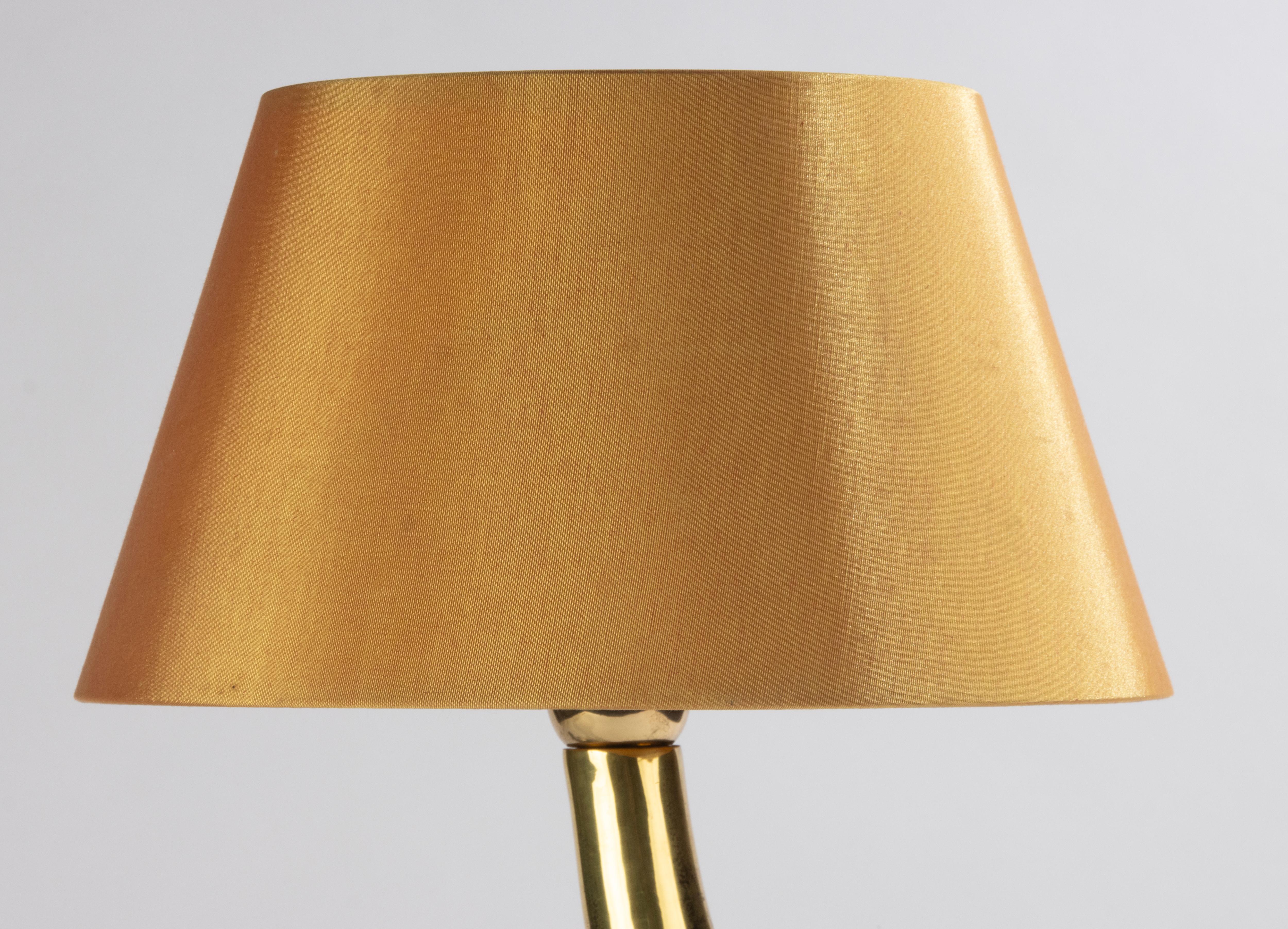 Vintage Brass Table Lamp - Peacock - Willy Daro - Hollywood Regency 8