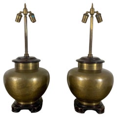 Vintage Brass Table Lamps