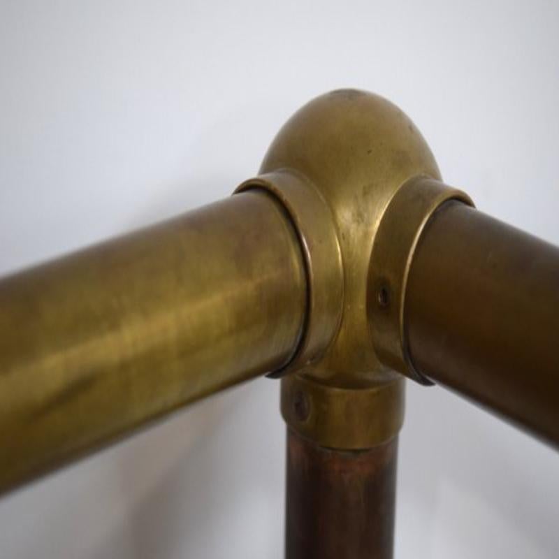 Vintage Messing Theater Geländer, 1920er Jahre im Angebot 5