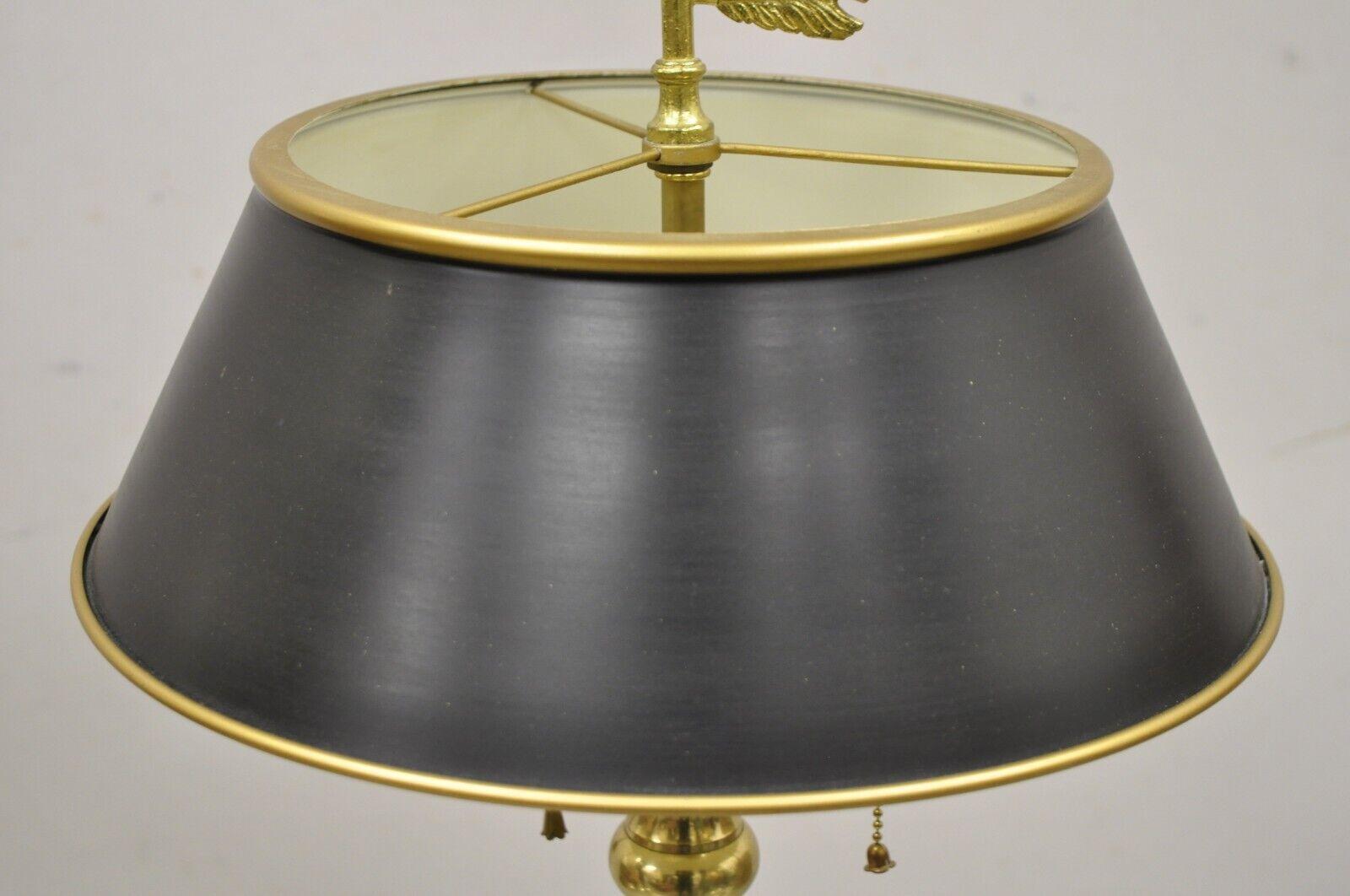 vintage metal lamp with metal shade