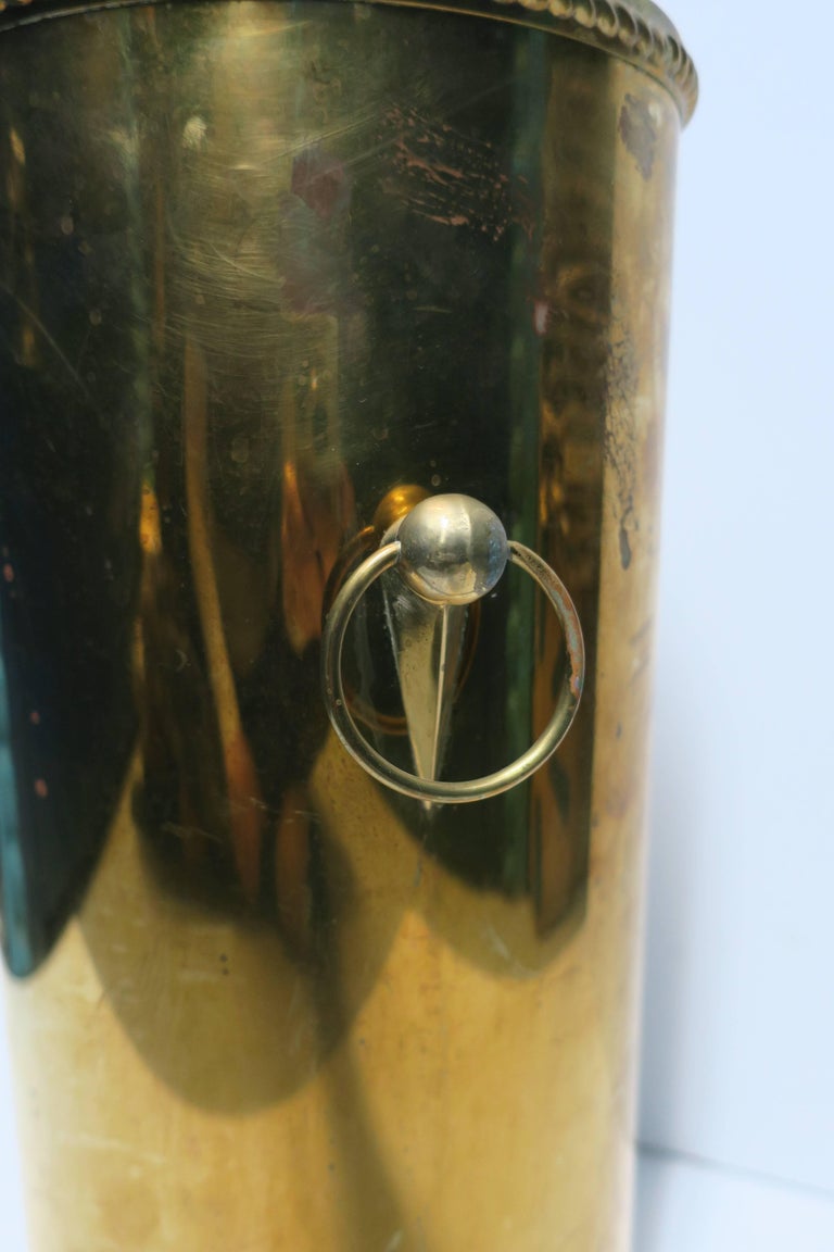 Vintage Brass Umbrella Stand at 1stDibs antique brass umbrella stand