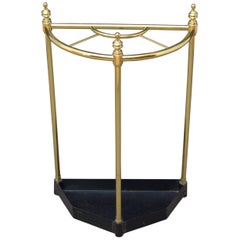 Vintage Brass Umbrella Stand