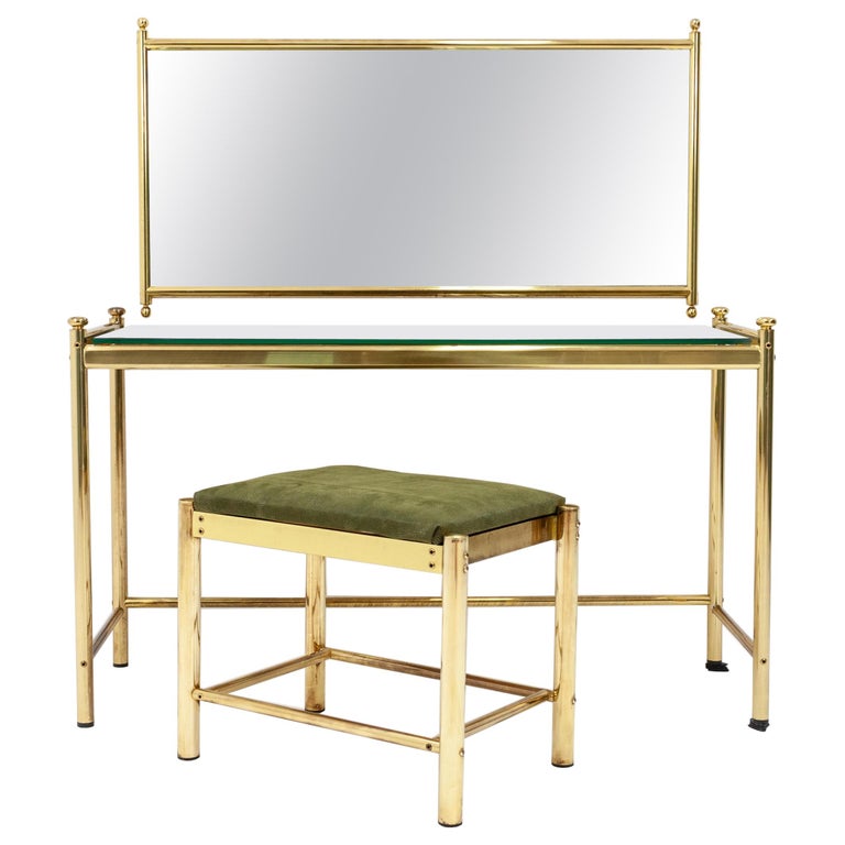 Vintage Brass Vanity Set Finland, 1970s at 1stDibs vintage brass