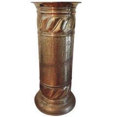 Vintage Brass Victorian Style Umbrella Stand